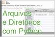 Python como acessar um arquivo de um diretório na rede e mover